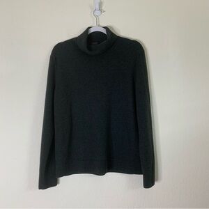 Cos Mens charcoal wool/yak turtleneck sweatshirt XL